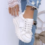 Frauen -Sneaker 3yja3 Beige Mei