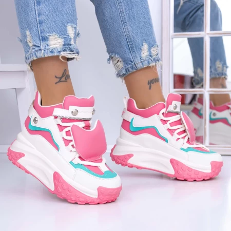 Sportschuhe auf der 3yja5 Pink -Plattform Mei