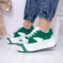 Sportschuhe auf der 3xj113 -Plattform Grün | Mei