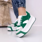Sportschuhe auf der 3xj113 -Plattform Grün | Mei