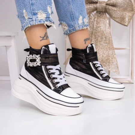 Sportschuhe auf der 3yja6 Black Platform Mei