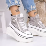 Sportschuhe auf der 3yja6 grauen Plattform Mei