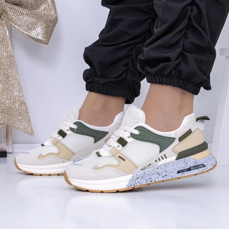 Frauen -Sneaker 3xj117 Grau Mei