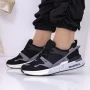 Frauen -Sneaker 3xj117 Black | Mei