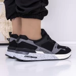 Frauen -Sneaker 3xj117 Black | Mei