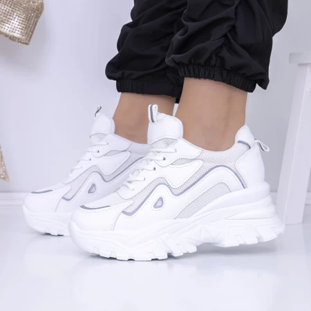 Sportschuhe auf der 3WL163 -weißen Plattform Mei