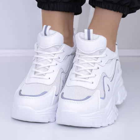 Sportschuhe auf der 3WL163 -weißen Plattform Mei