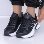 Frauen -Sneaker 3b36 schwarz Mei