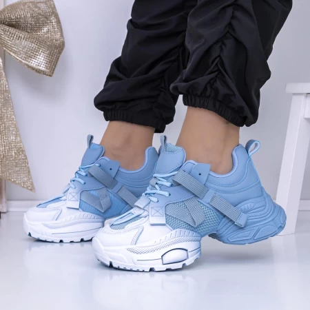 Frauen -Sneaker 3b38 Blau Mei