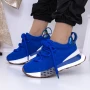 Frauen -Sneaker 3SZ22 Blau Mei