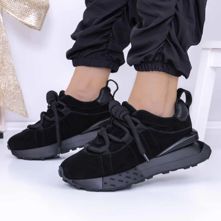 Frauen -Sneaker 3SZ22 Schwarz Mei
