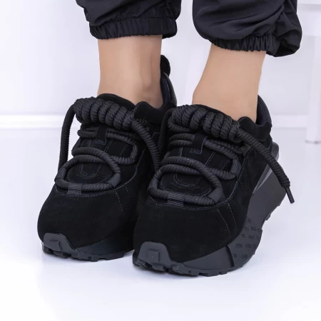 Frauen -Sneaker 3SZ22 Schwarz Mei