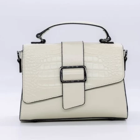 Handtasche 5678 Weiß Injoy