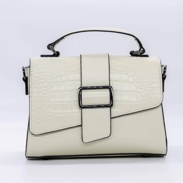 Handtasche 5678 Weiß Injoy