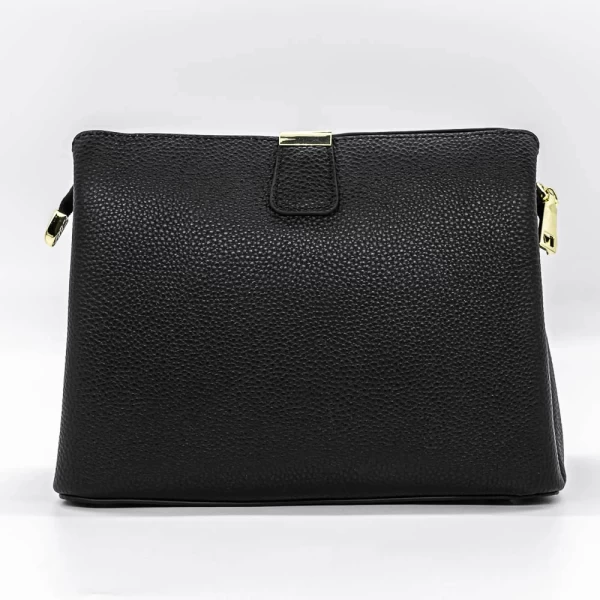 Umhängetasche 6677 Schwarz | Injoy