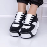 Sportschuhe auf der 3xj113 Schwarz-Weiß-Plattform Mei