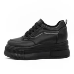 Sportschuhe auf der 3WL166 -Plattform schwarz | Mei