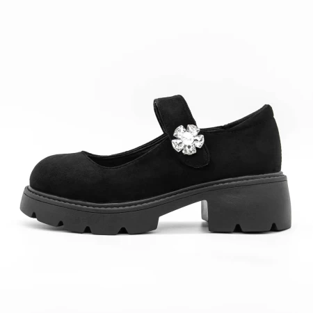 Frauenschuhe jeden Tag 3WL192 Schwarz | Mei