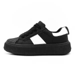Frauen -Sneaker 3xj118 Schwarz Mei
