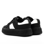 Frauen -Sneaker 3xj118 Schwarz Mei