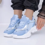 Frauen -Sneaker 3b25 Blau Mei