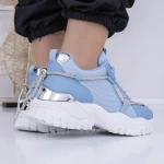 Frauen -Sneaker 3b25 Blau Mei