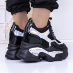 Sportschuhe auf der 3WL132 -Plattform schwarz | Mei