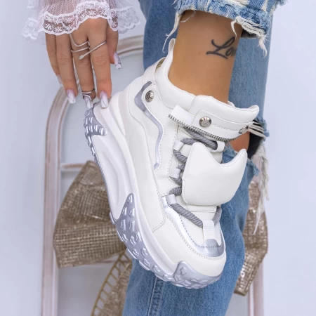 Sportschuhe auf der 3YJA5 White Plattform Mei