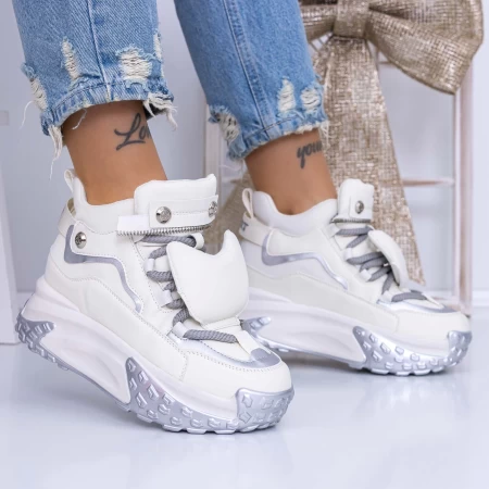 Sportschuhe auf der 3YJA5 White Plattform Mei