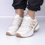 Frauen -Sneaker 3B36 Beige Mei