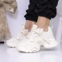 Frauen -Sneaker 3b39 Beige Mei
