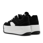 Sportschuhe auf der 3xj113 Schwarz-Weiß-Plattform Mei