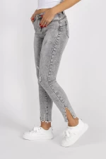 Frauen Jeans M372 Grau Kikiriki
