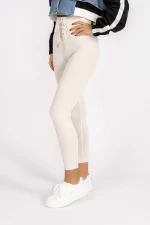 Frauen-Leggings NG12113-2 Beige | Kikiriki