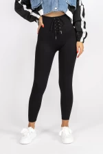 Frauen-Leggings NG12113-1 Schwarz | Kikiriki