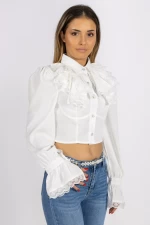 Frauen t -Shirt 81169 Weiß | Kikiriki