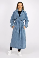 Damen TR323 Blaue Jacke Kikiriki
