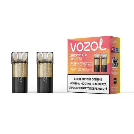 One -Time Switch Pro Cherry Peach Limonadenbeitrag Vozol