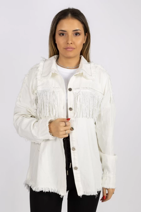 Frauen TR268 Hemd weiß Kikiriki