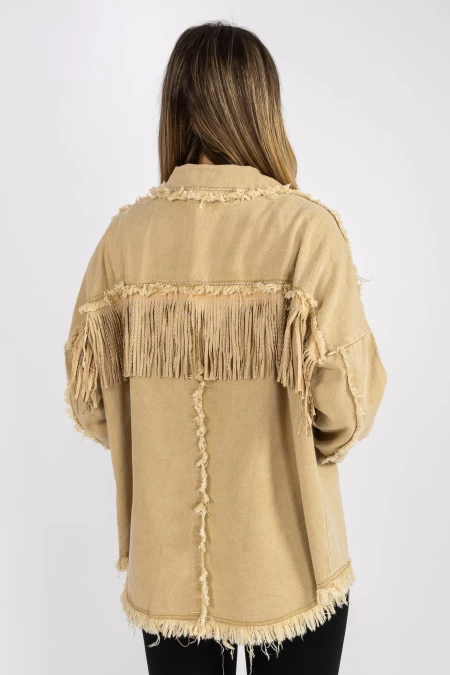 Frauen TR268 Hemd beige Kikiriki