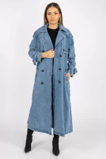 Damen TR323 Blaue Jacke Kikiriki