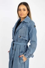 Damen TR323 Blaue Jacke Kikiriki