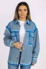 Damen TR0533 Blaublaues Hemd Kikiriki