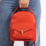 Rucksacktasche für Frauen CM6630 rot David Jones