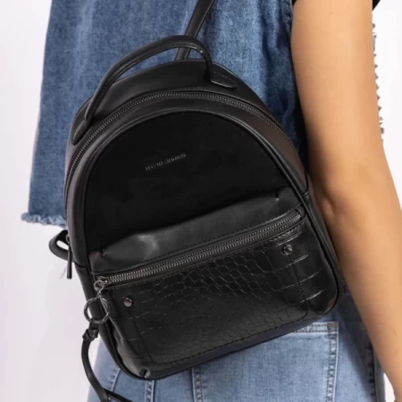 Rucksacktasche für Frauen 6869-4 Schwarz | David Jones