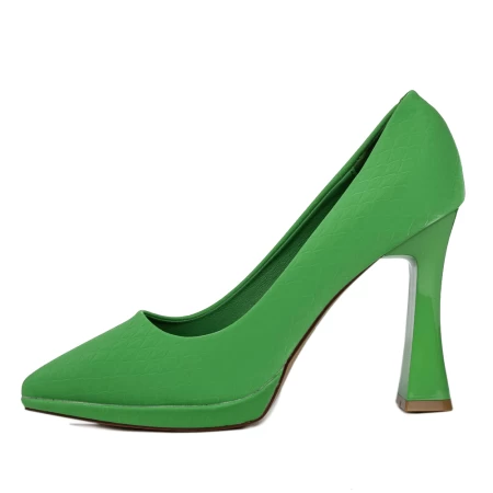 Schuhe auf dickem 3DC33 Sohle grün Mei