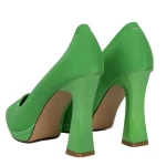 Schuhe auf dickem 3DC33 Sohle grün Mei