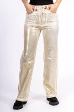 Frauenhose HM6570-2 Beige-Gold Kikiriki