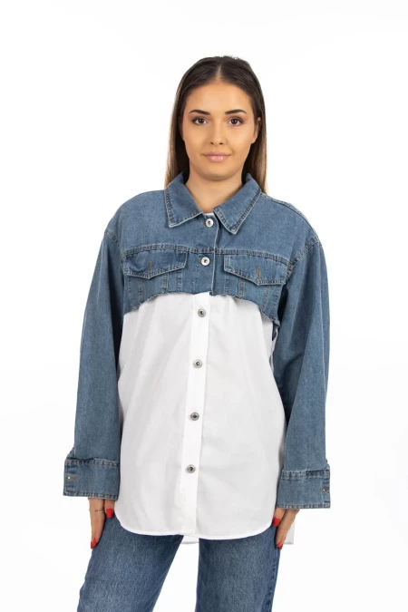 Frauen VMC2977 Hemd weiß | Kikiriki