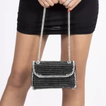 Handtasche 3755-5 Schwarz | Mei